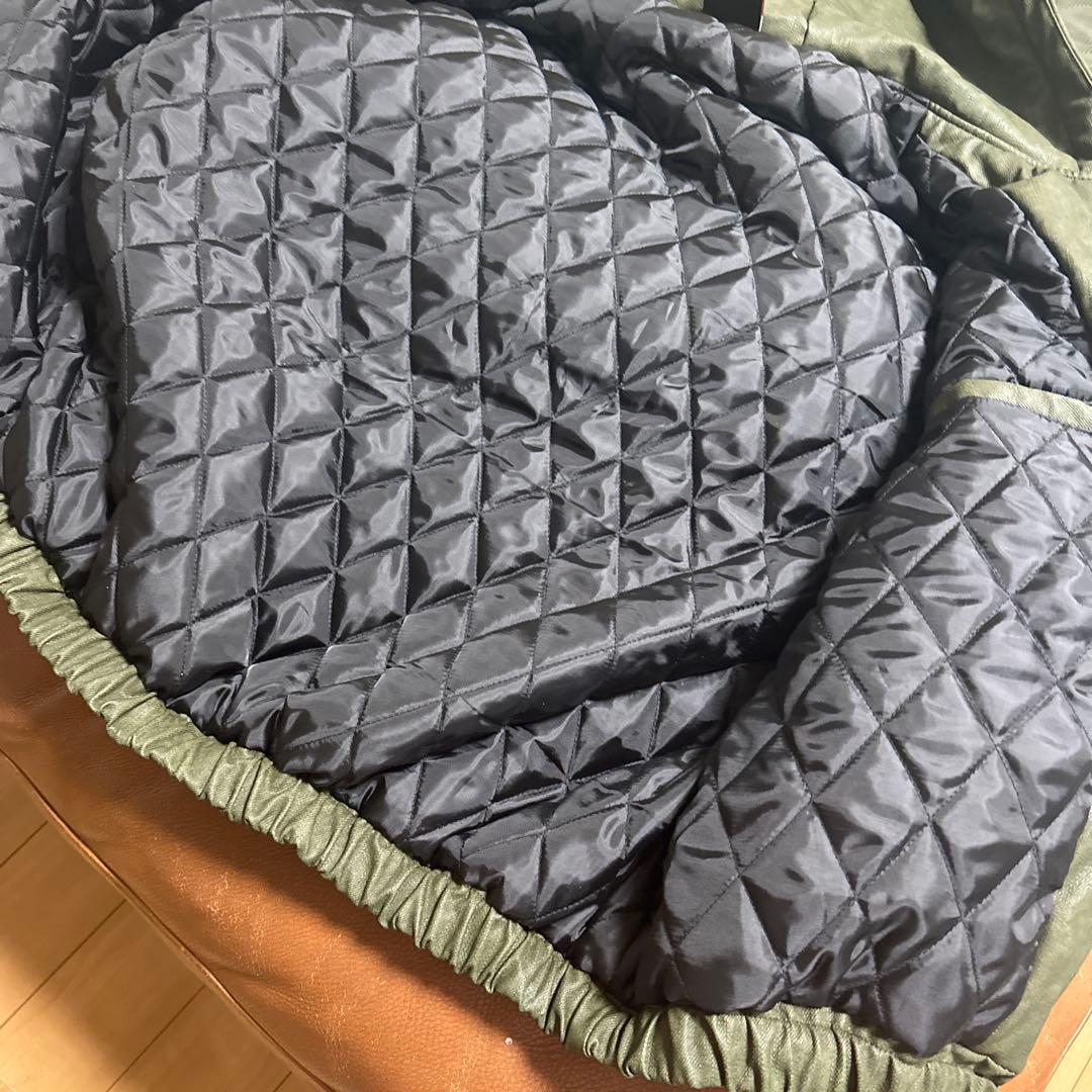 BELVETジャケットStar-Studded Leather Jacket