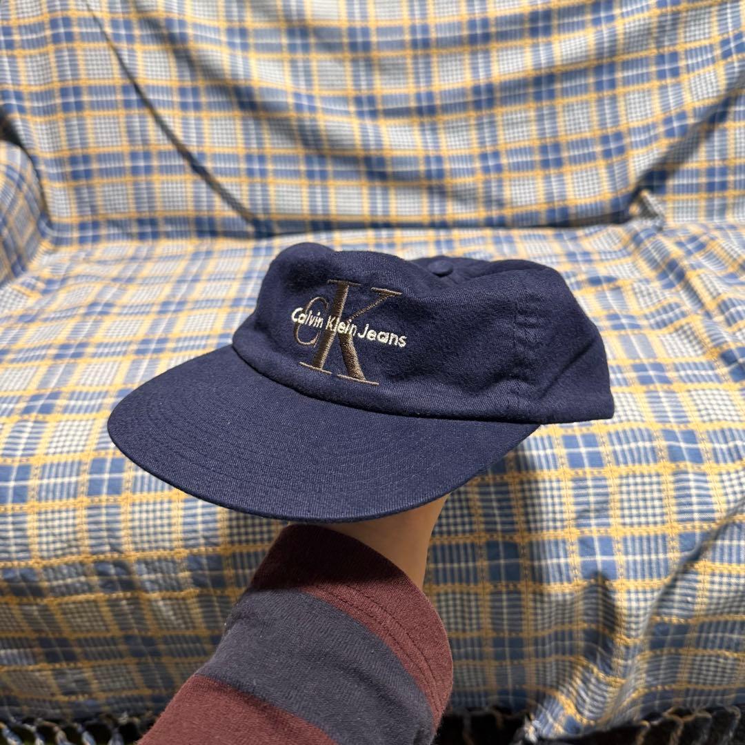帽子 Kns 90s   vintage navy cap