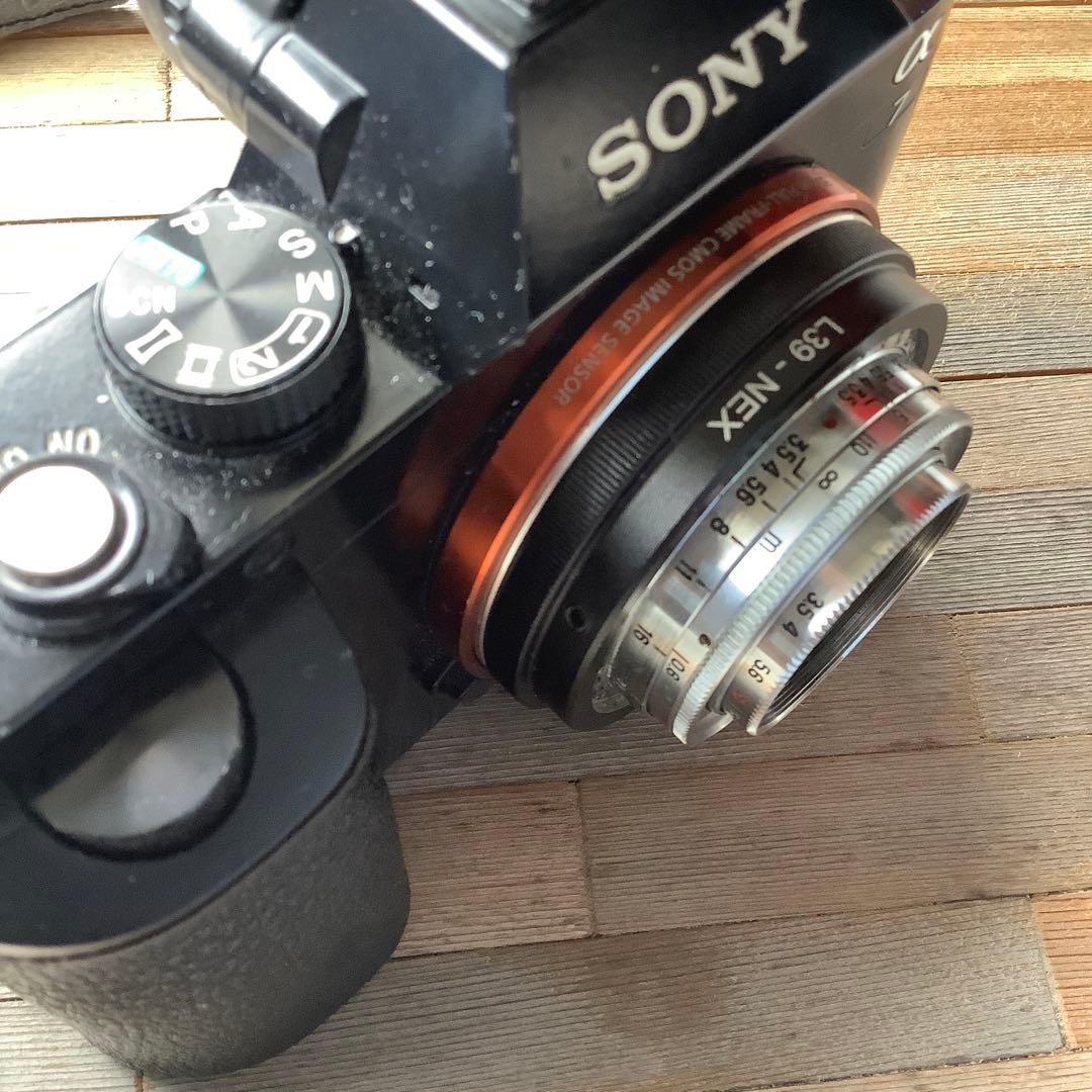 SONY α7用改造レンズ(ツアイステッサ35ミリf 3.5)