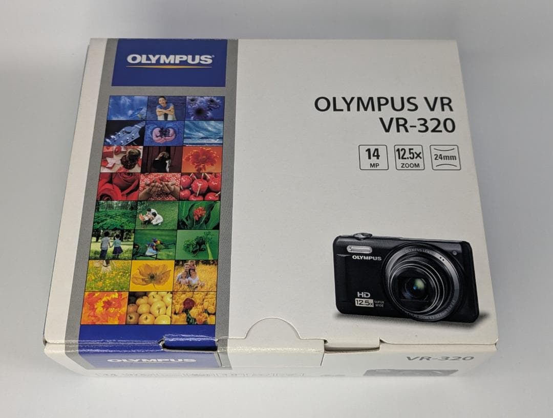 美品 OLYMPUS VR-320 コンパクトデジタルカメラ