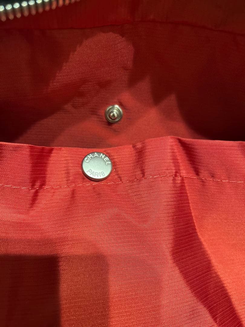 【CHANEL 】シャネル 旧トラベルライン ボストンバッグ ブラック