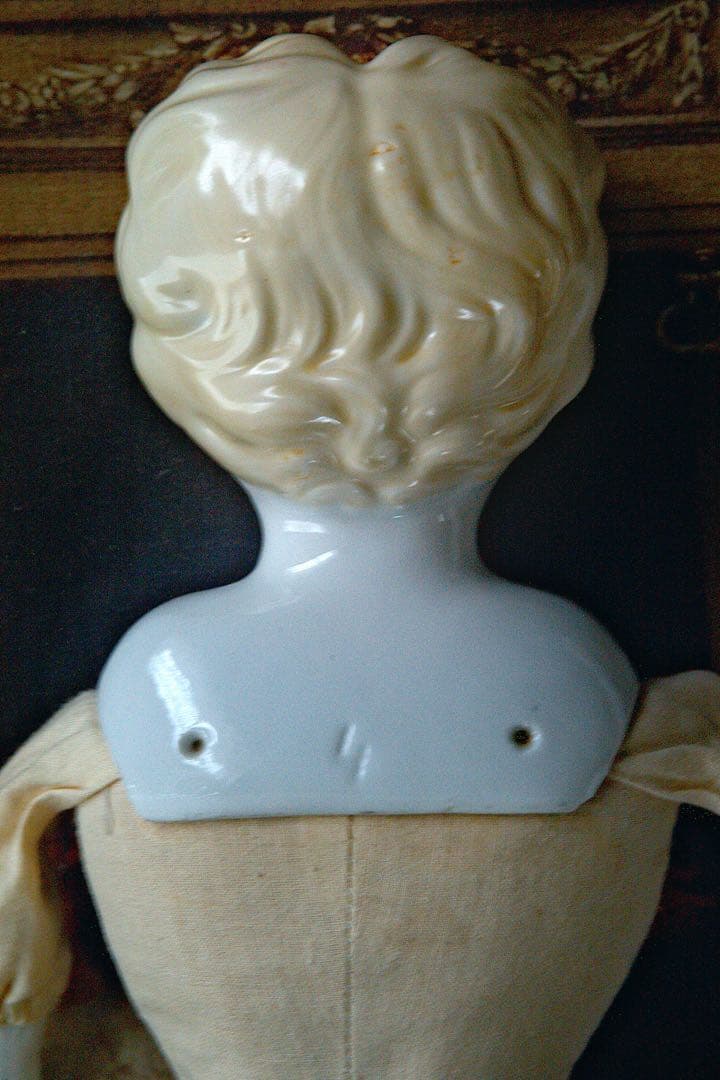 t*7様 アンティーク チャイナヘッドドール ビスクドール ドールハウス ドイツ