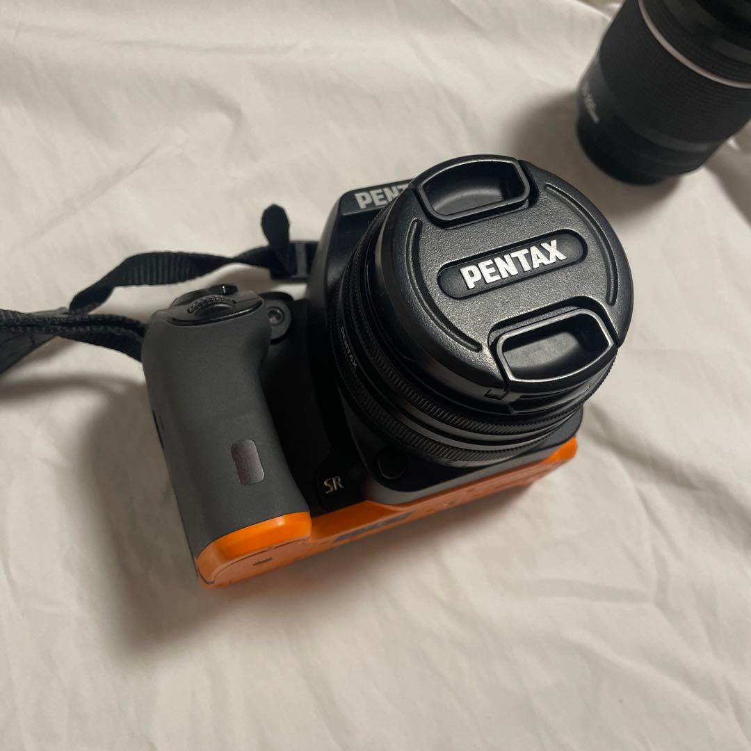 デジタル一眼レフPENTAX K-S2 ブラック×オレンジ　三連休限定セール‼️