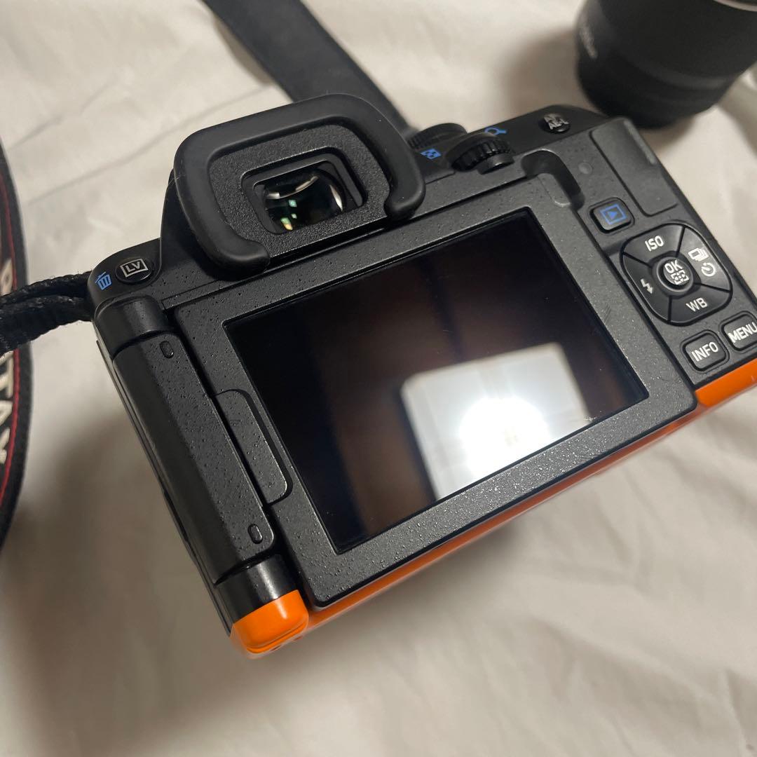 デジタル一眼レフPENTAX K-S2 ブラック×オレンジ　三連休限定セール‼️