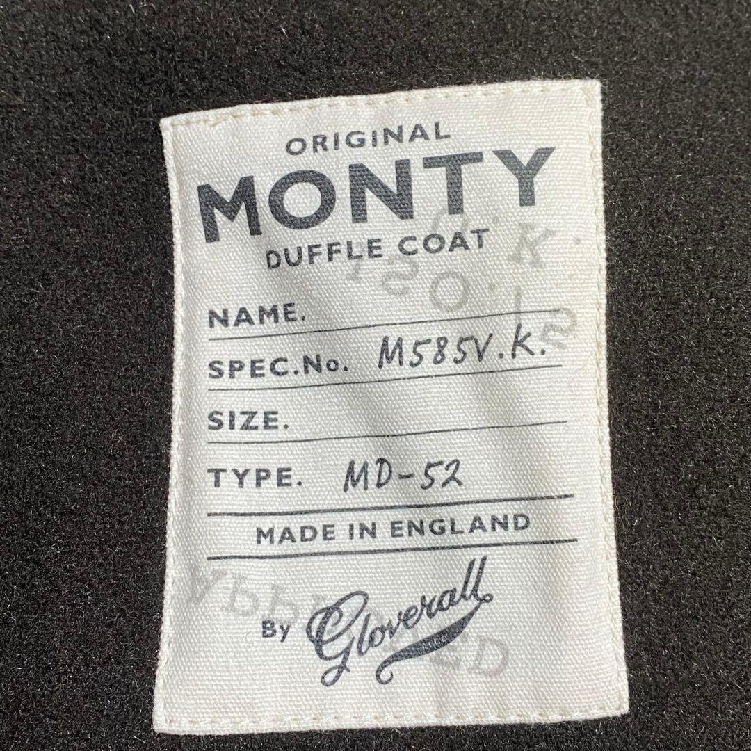 現行⭐︎グローバーオール イギリス製 モンティ ダッフルコート ブラウン XL位