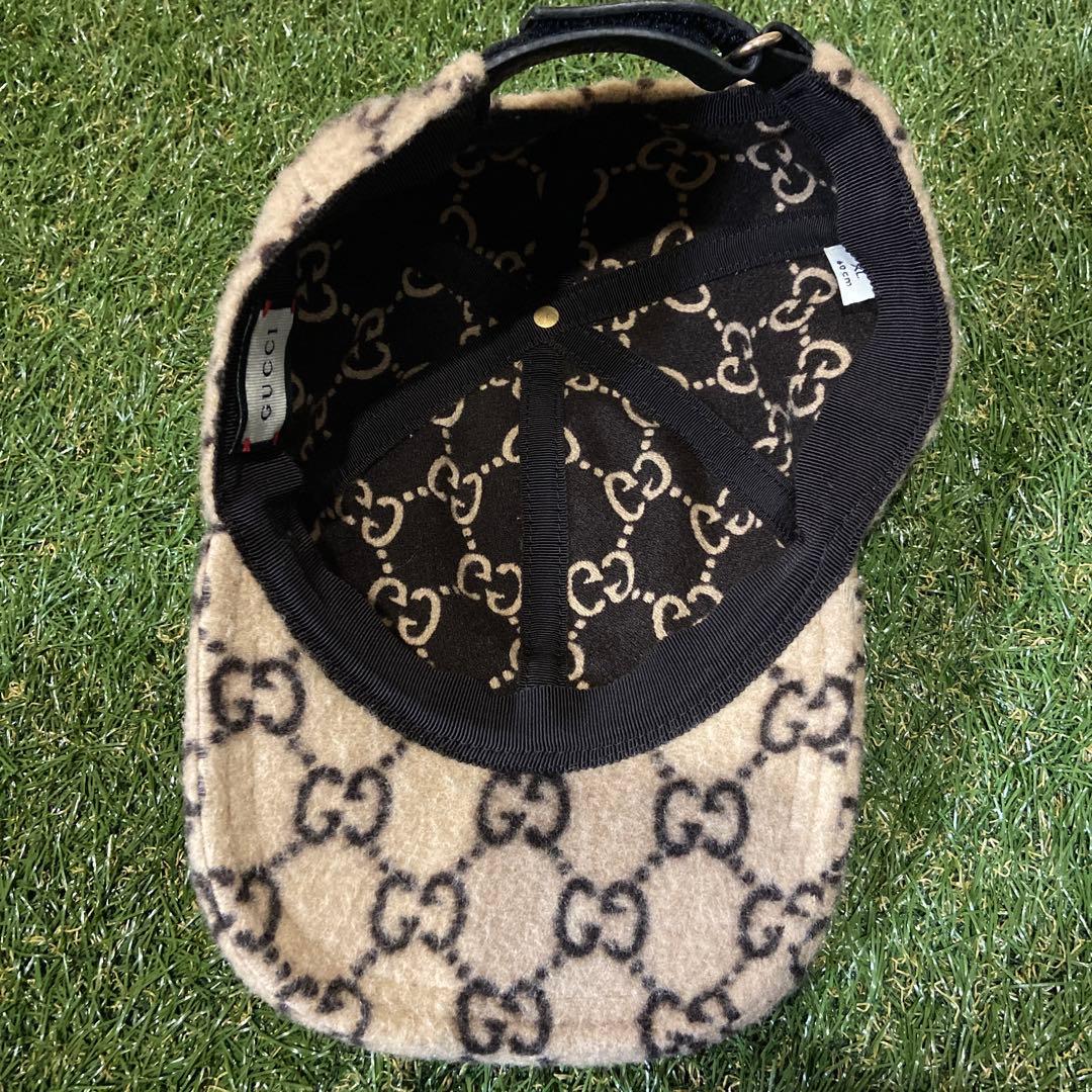 GUCCI ウール GGパターンキャップ