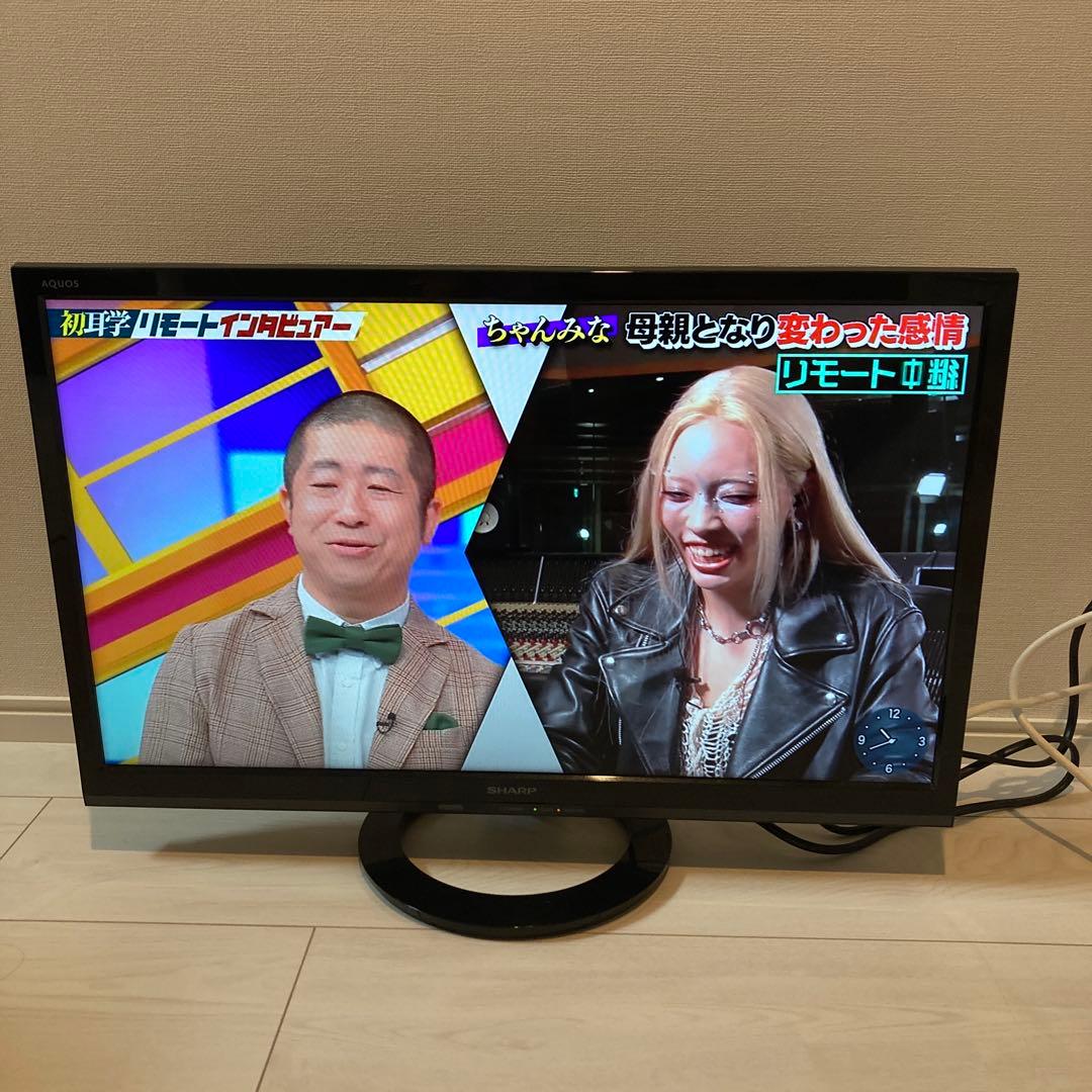 シャープ 24V型 AQUOS 液晶テレビ 外付HDD対応LC-24K40