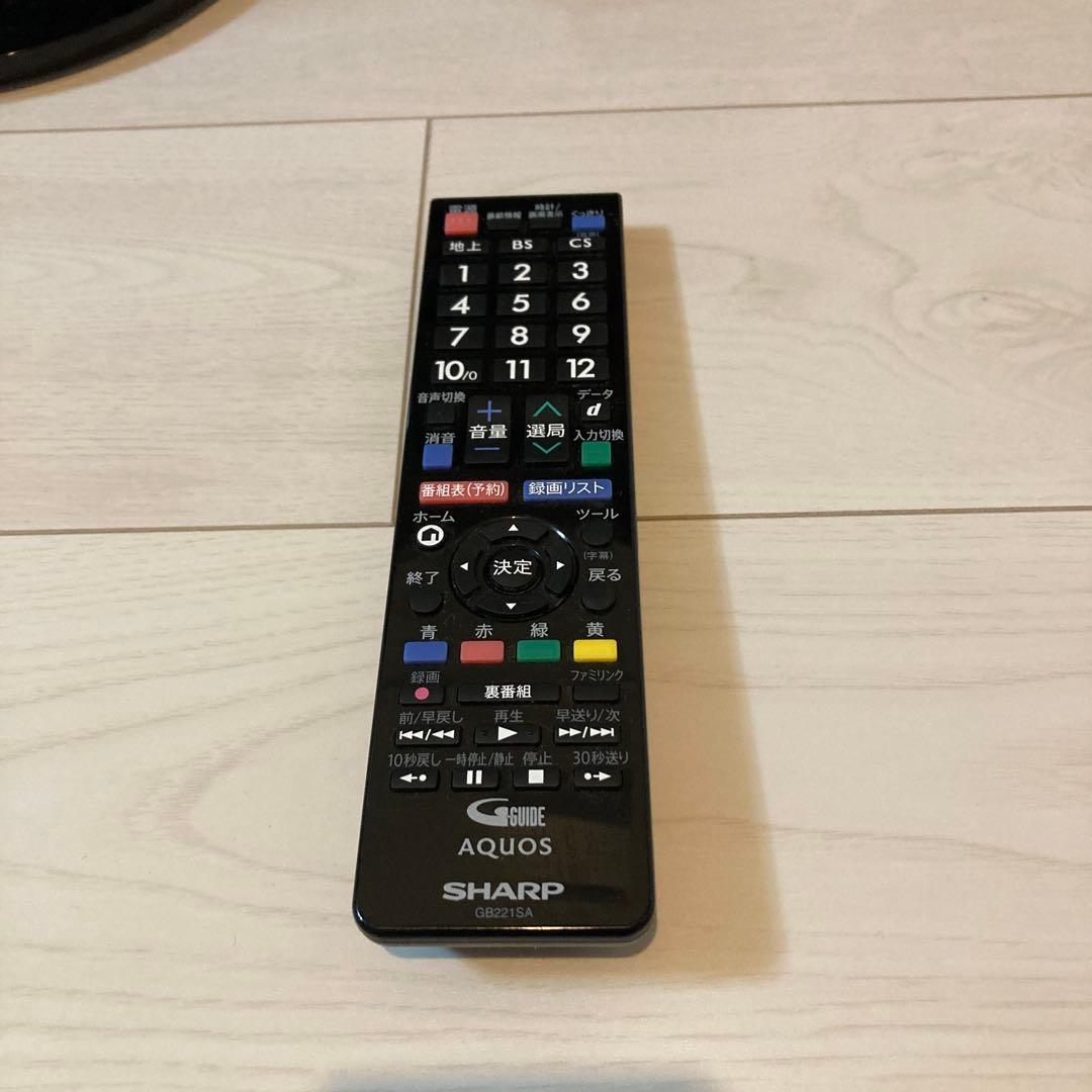 シャープ 24V型 AQUOS 液晶テレビ 外付HDD対応LC-24K40