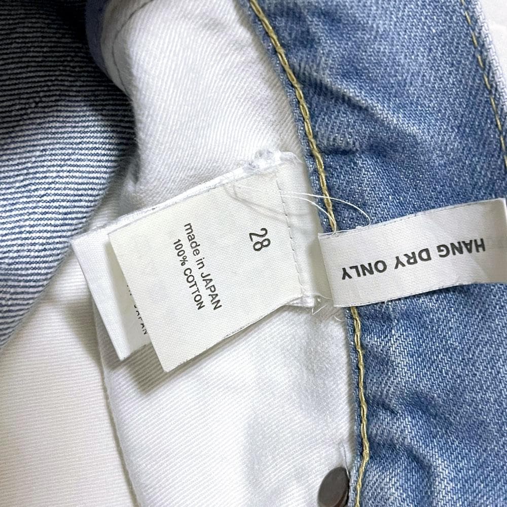 chimala ジャーナルスタンダードラックス ダメージ加工 デニムパンツ 26