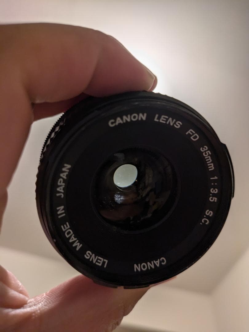 【動作品】Canon AE-1 フィルムカメラ レンズ2本セット