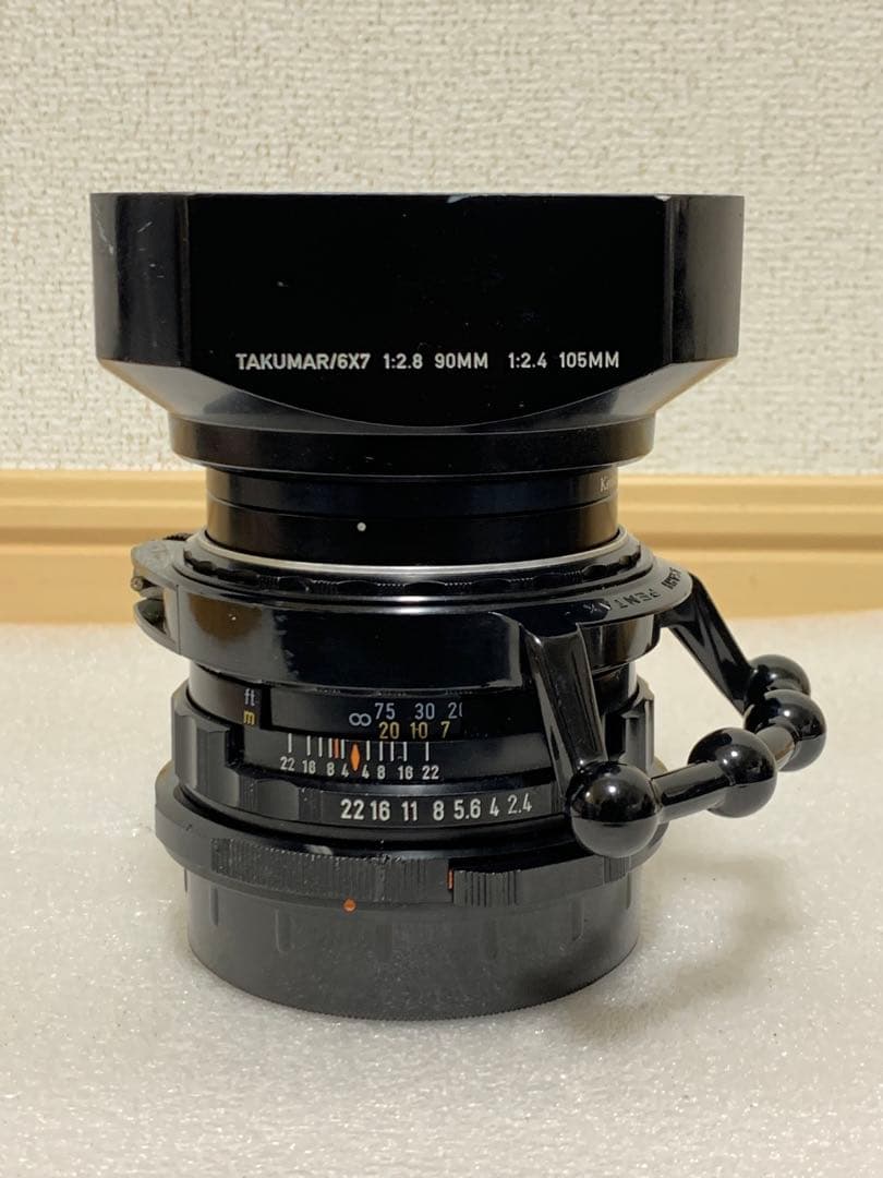 フィルムカメラ PENTAX TAKUMAR 6x7 1:2.4 105