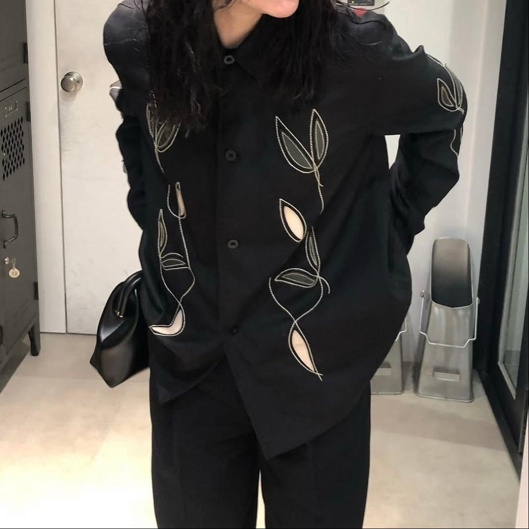 our legacy 刺繍シャツ