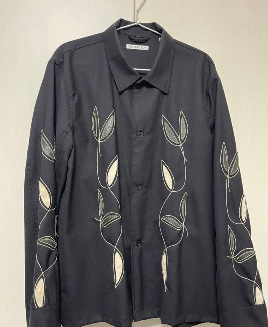 our legacy 刺繍シャツ