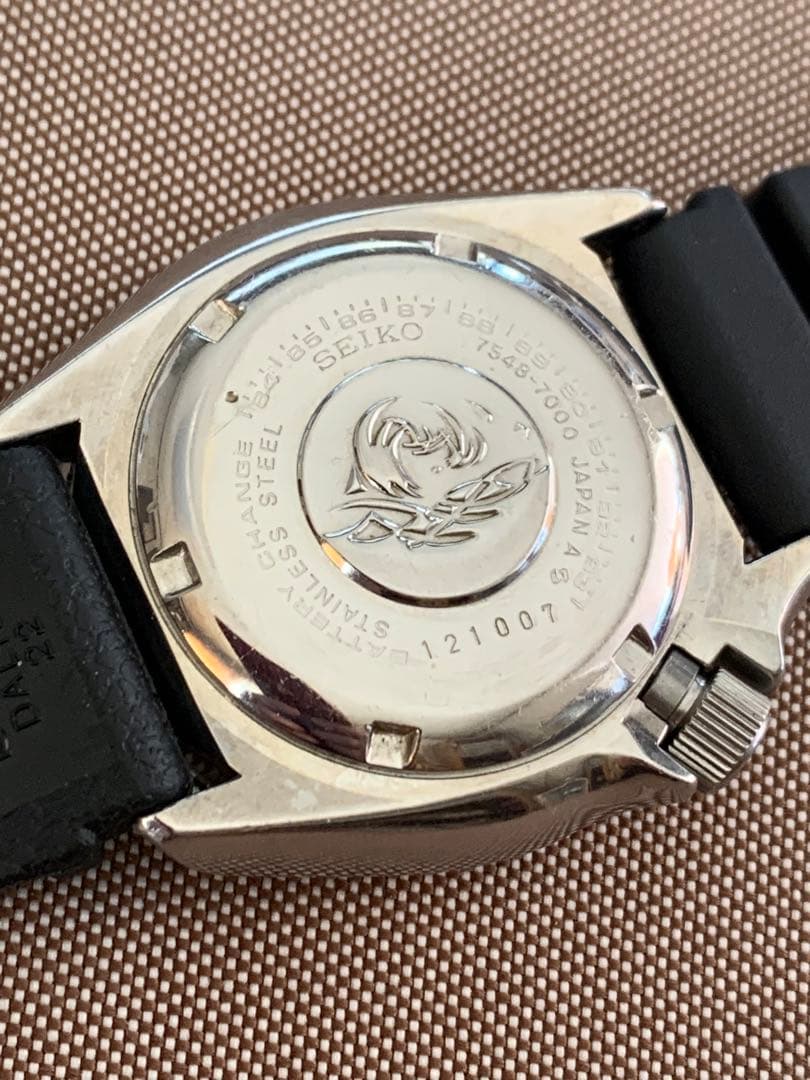 セイコー 腕時計　ダイバー　7548-7000 クオーツ　稼働品