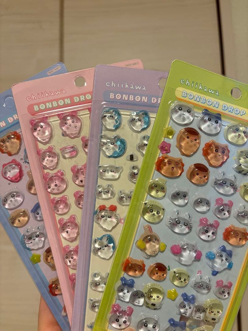 【千惠美】ちいかわボンボンドロップシール