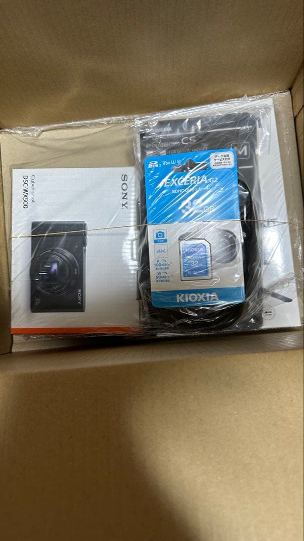 [新製品 ] SONY DSC-WX500と三脚・メモリーカードセット