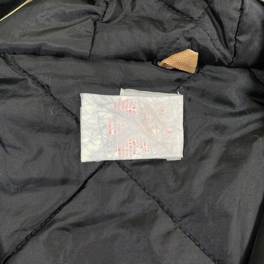 星形タグ◆80s carhartt【XL】シベリアンパーカー ダック地 ファー