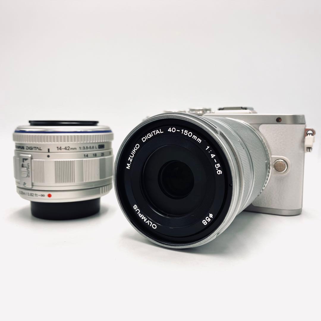 OLYMPUS E-PL8 望遠ダブルレンズキット　シャッター回数8081