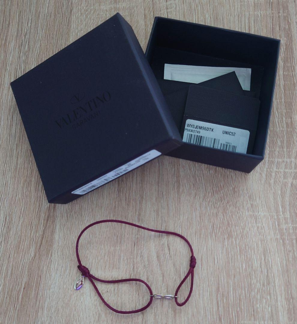 【値下げ交渉OK】VALENTINO ヴァレンティノ Vロゴ ブレスレット