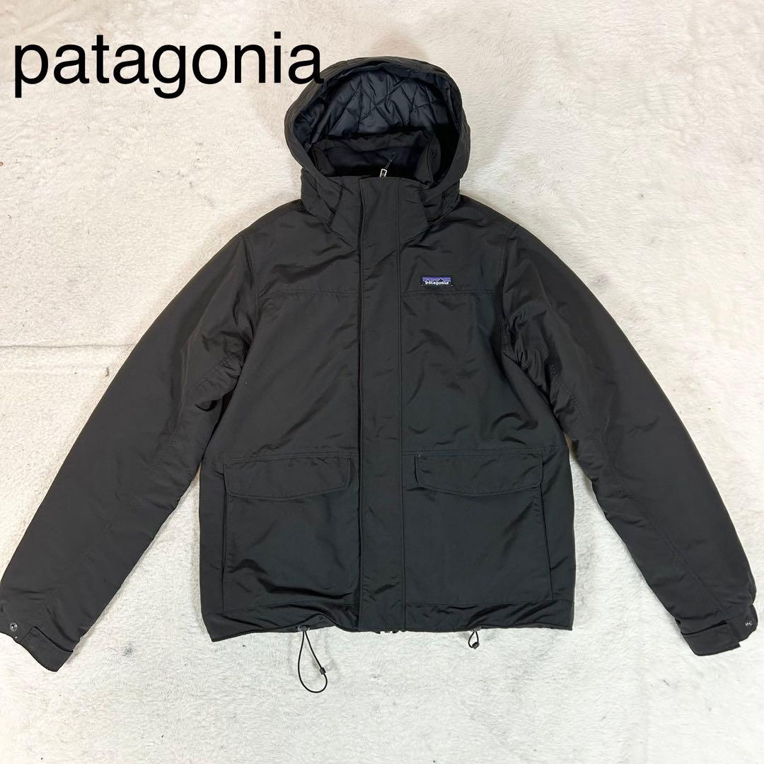 まる❗️patagonia イスマスジャケット　キルティング　ブラック　S