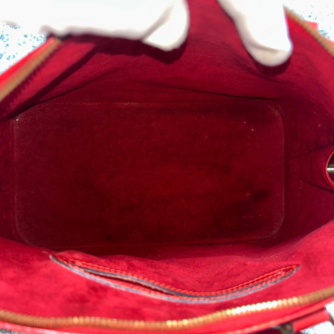 ルイ・ヴィトン Louis Vuitton アルマ ハンドバッグ エピ レッド