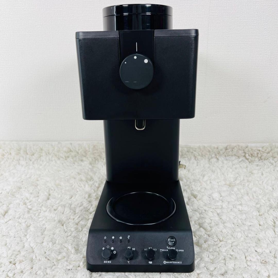 ツインバード CM-D457 全自動 コーヒーメーカー 3杯用 ミル付き 臼式