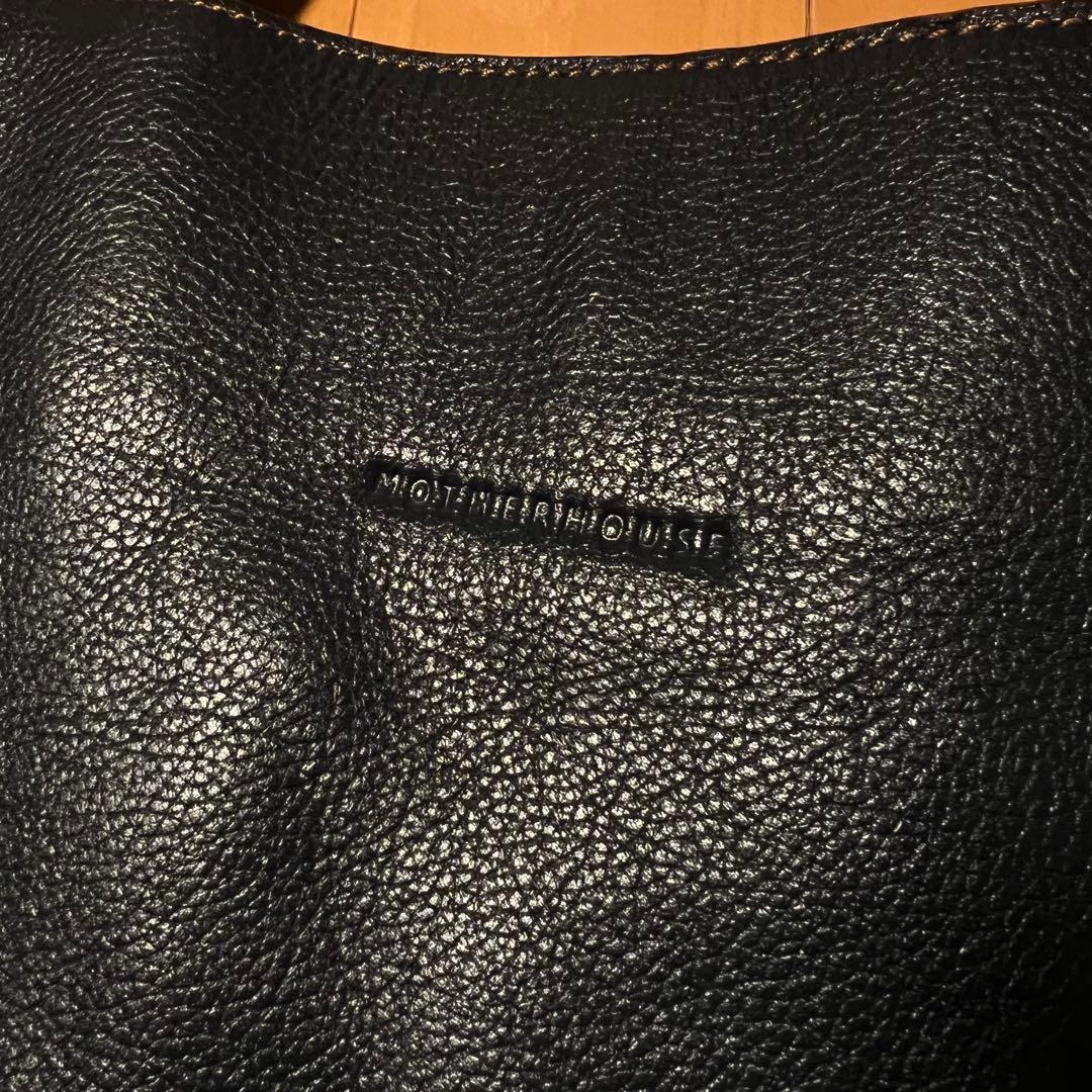 mother house マザーハウス　ネイビトートバッグ