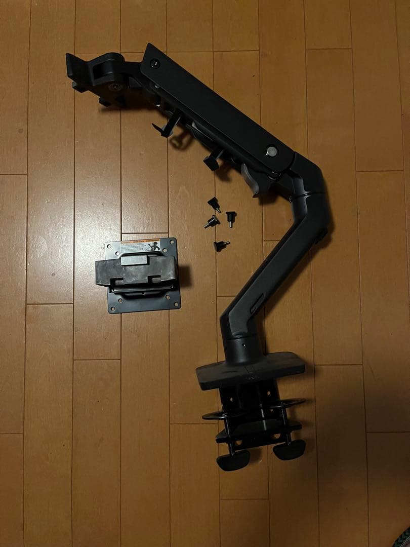 ERGOTRON エルゴトロン HX デスク モニターアーム マットブラック