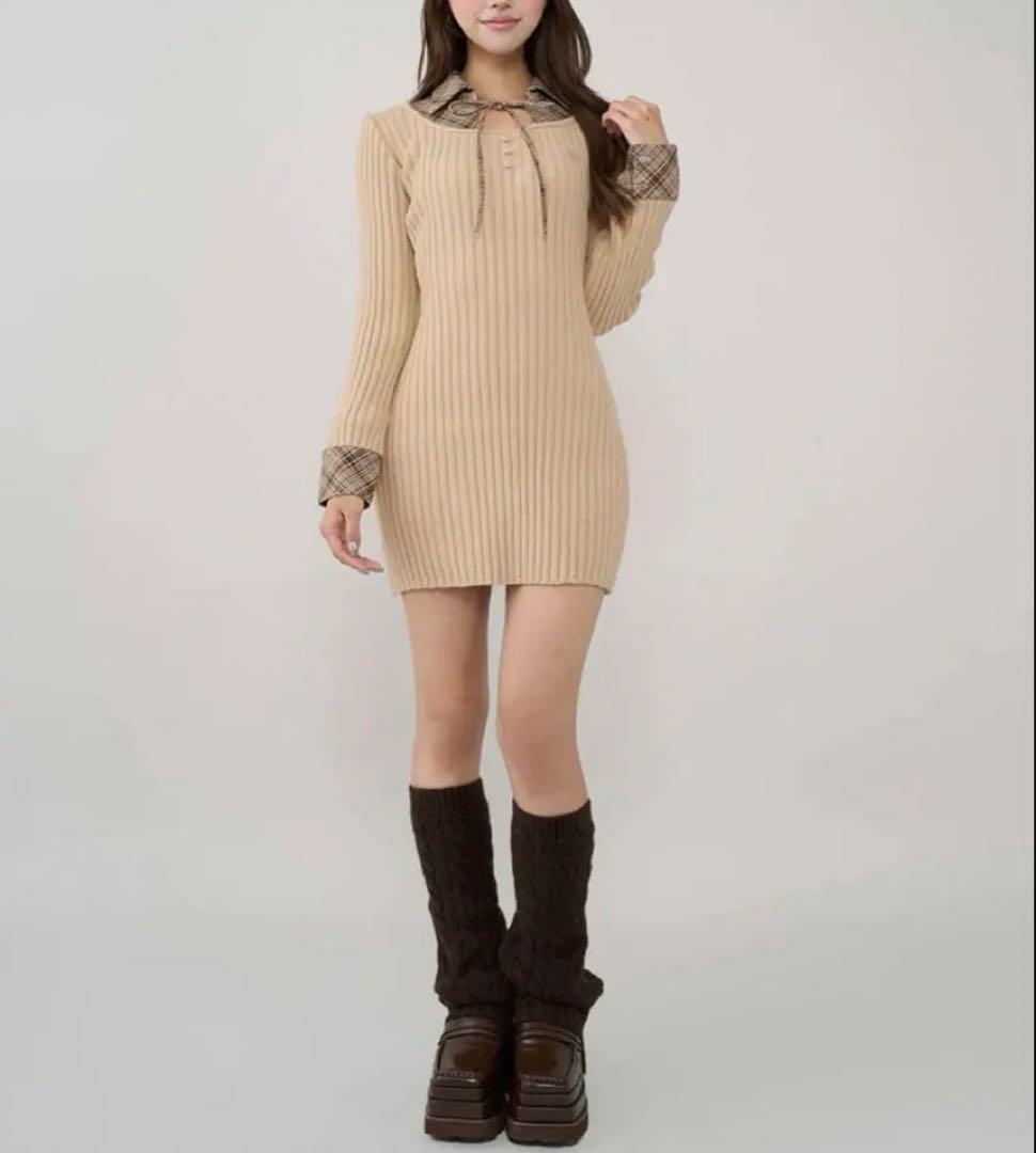 【即日発送】ダーリッチ　レッグウォーマー　ブラウン