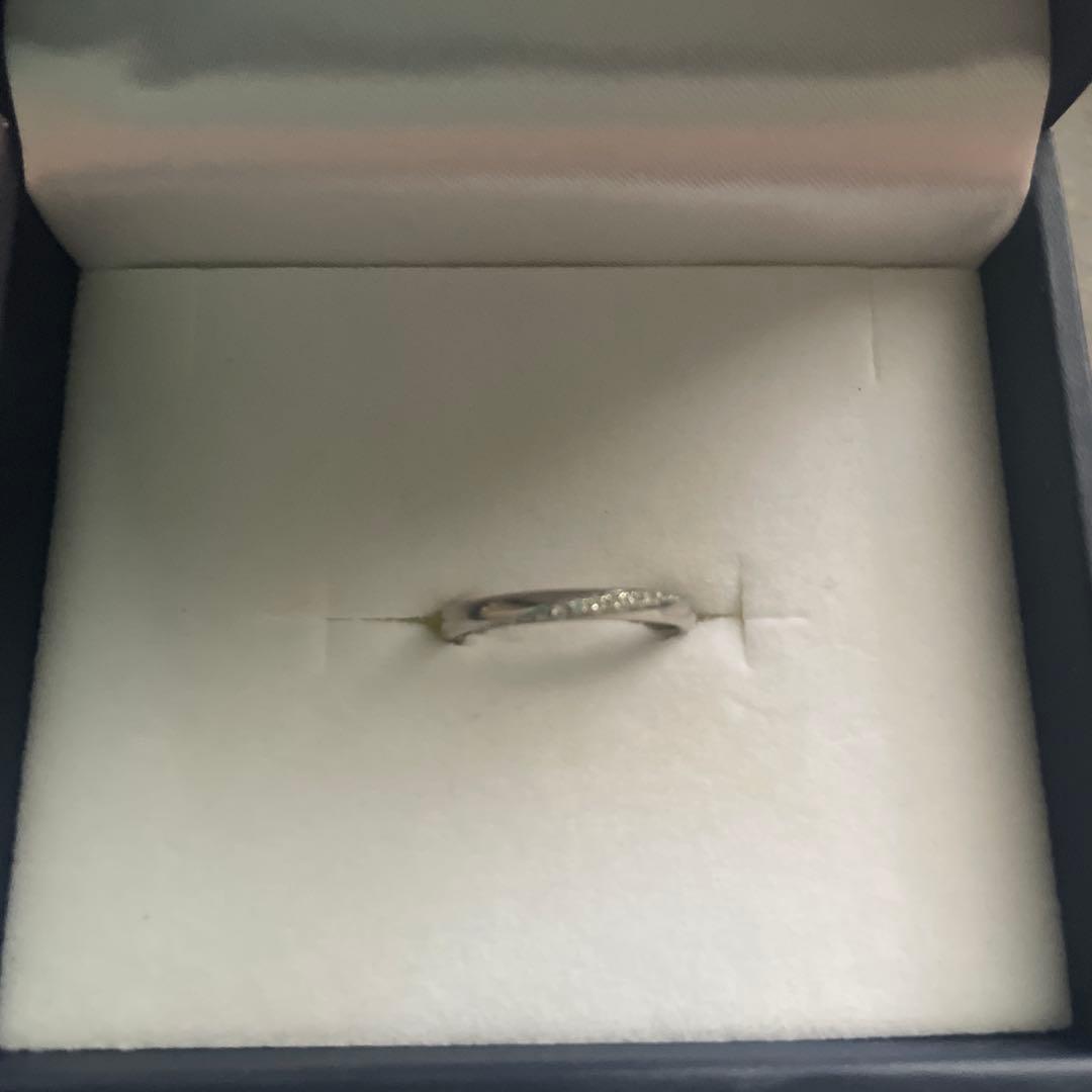 ポンデヴェキオ　リング　プラチナ　ダイヤ