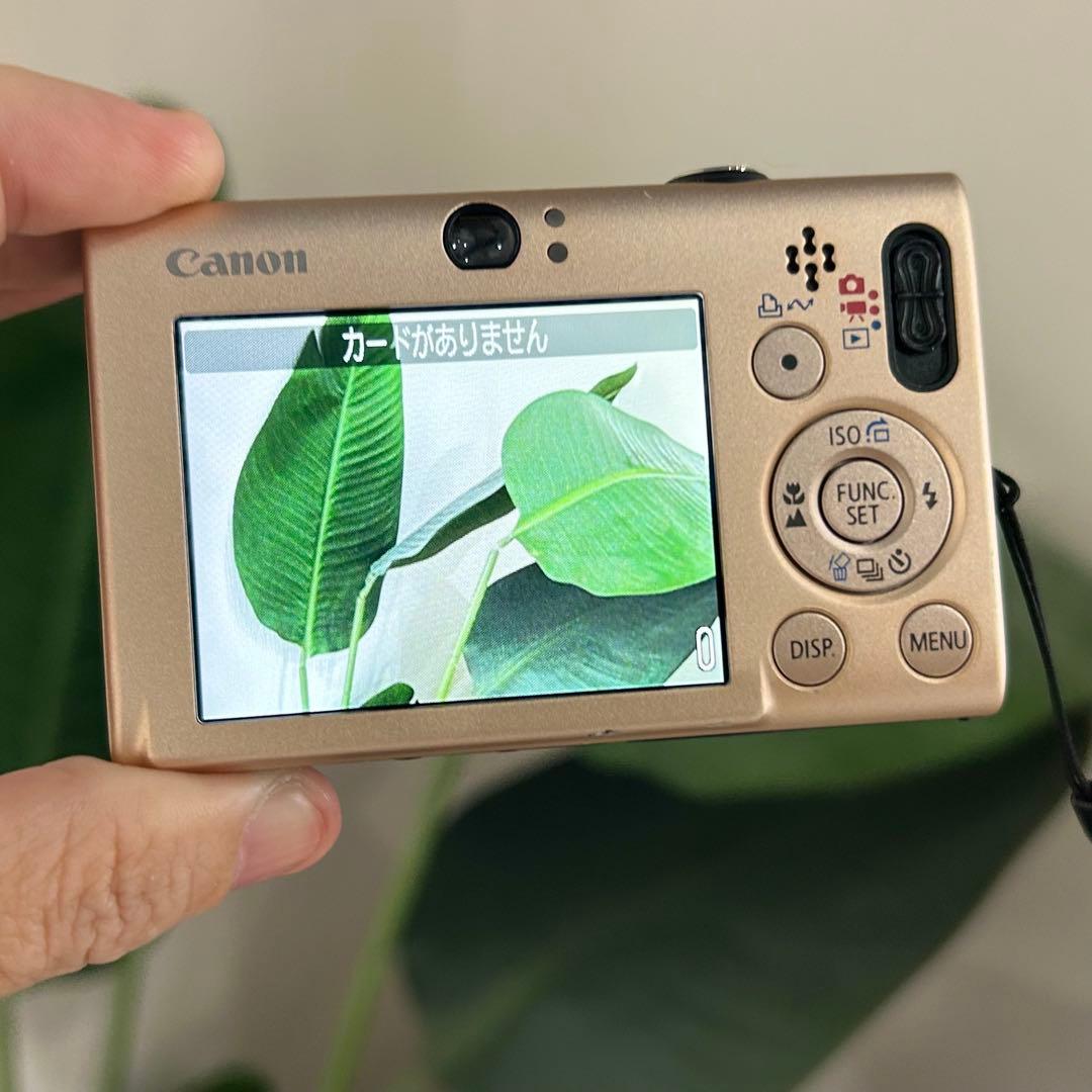 超美品 Canon IXY DIGITAL 20 IS シャンパン ゴールド
