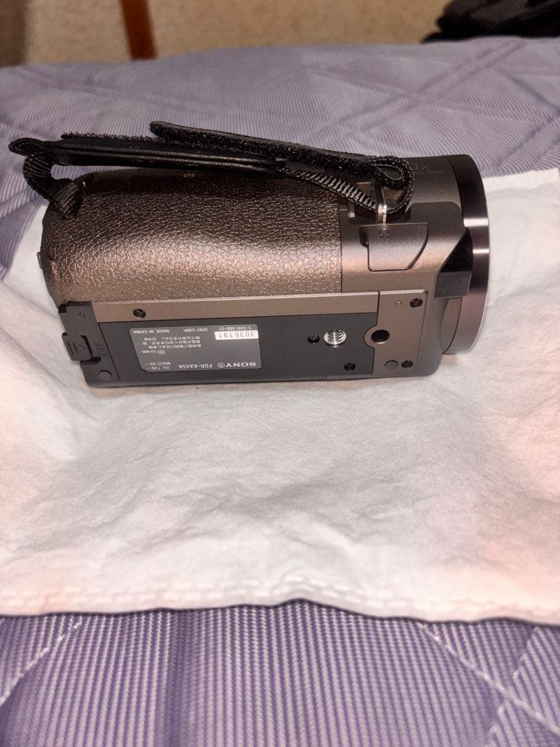 SONY4K ビデオカメラ FDR-AX45A ブロンズブラウン予備バッテリー有