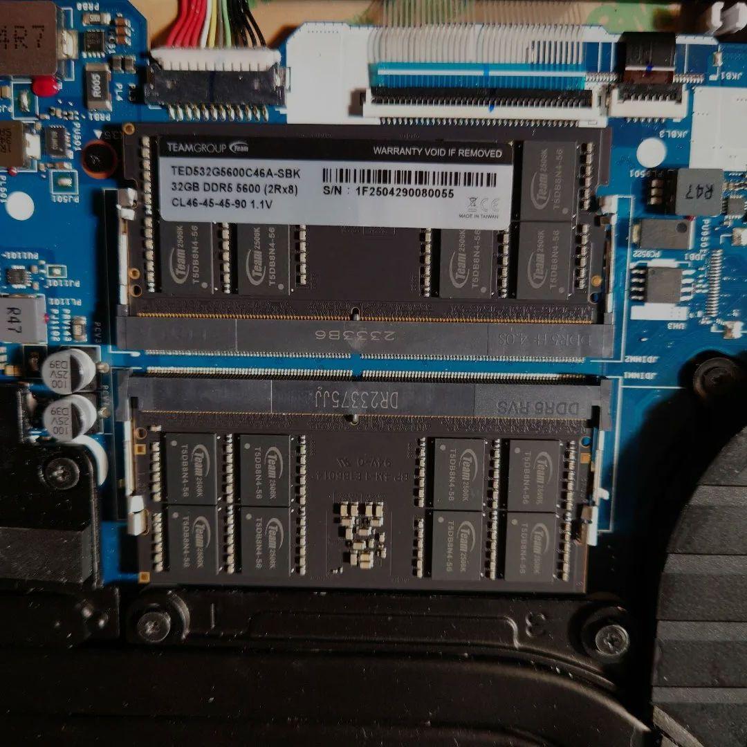 Team DDR5-5600 PCメモリー 32GB×2枚 64GB