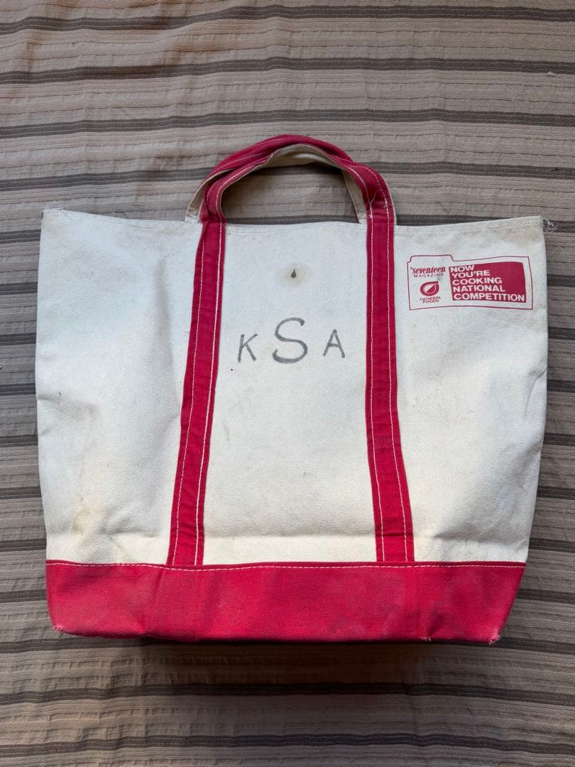 Seventeen Magazine キャンバストートバッグ ヴィンテージ