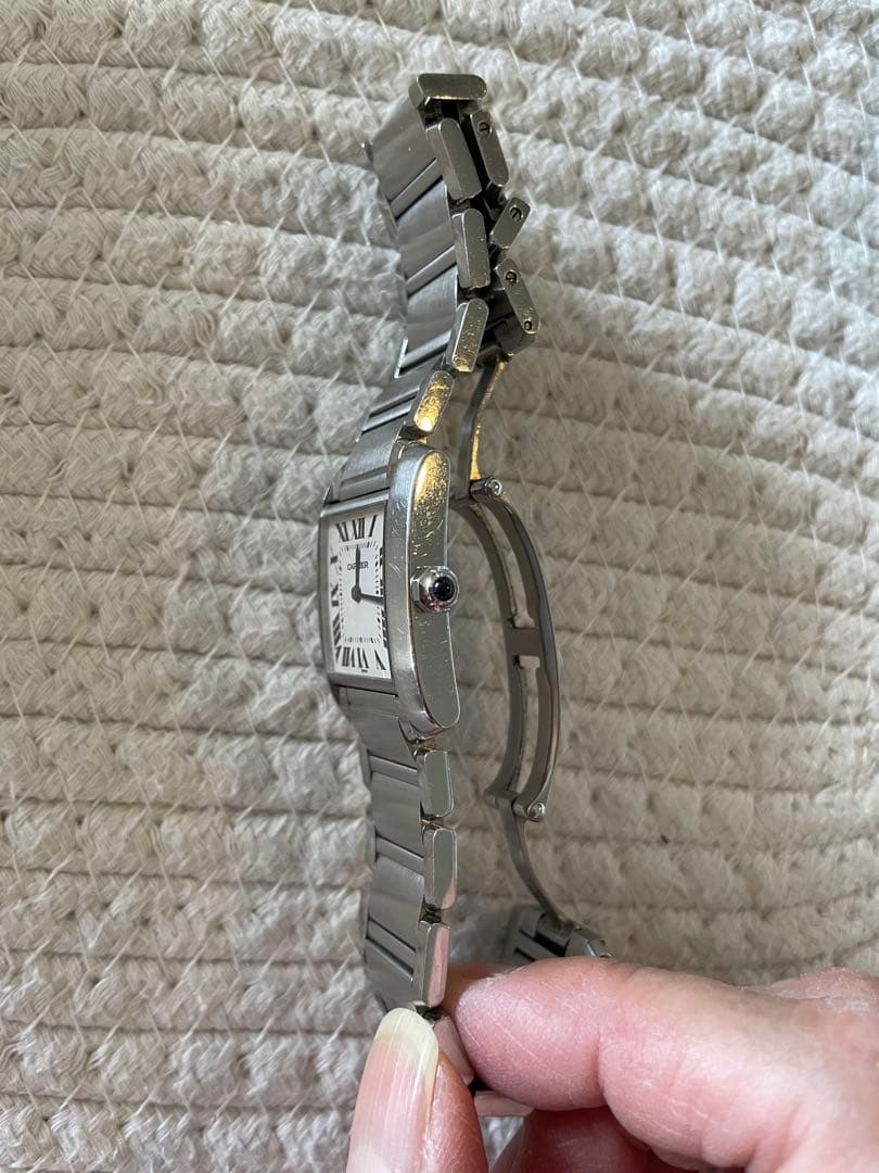 カルティエ タンクフランセーズSM W51008Q3