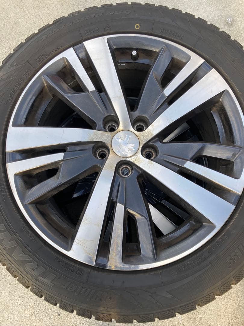 プジョー3008 TOYO 18インチ タイヤ・ホイールセット