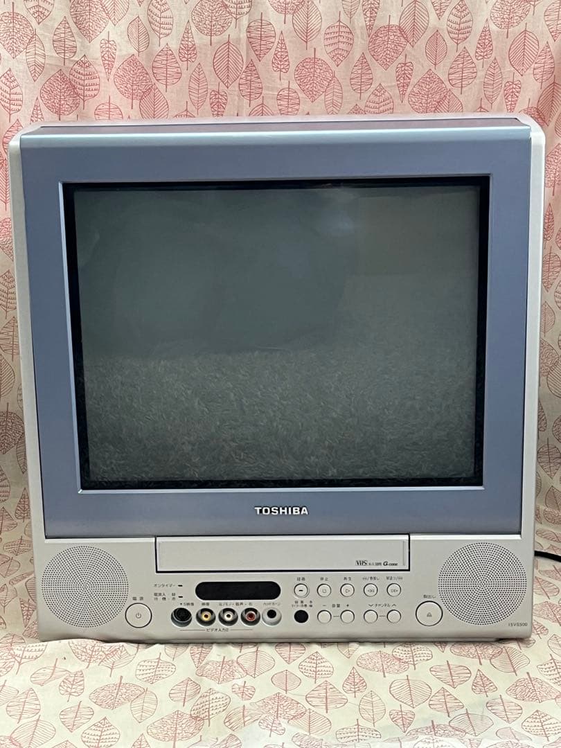 A*a様 TOSHIBA ブラウン管テレビ VHS内蔵 15VS500 動作確認