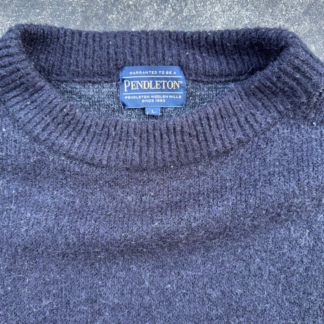 PENDLETON ペンドルトン モヘア混 チマヨ柄 ニット XL相当 極美品
