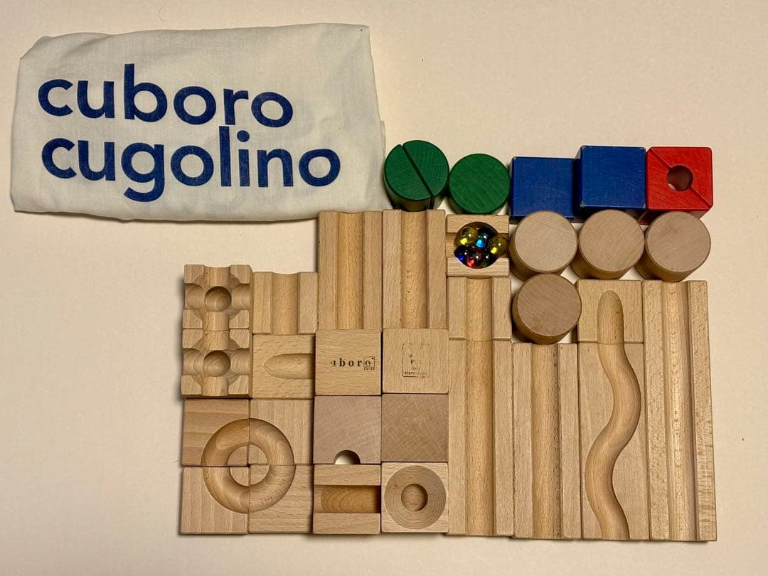 cuboro cugolino 木製知育玩具