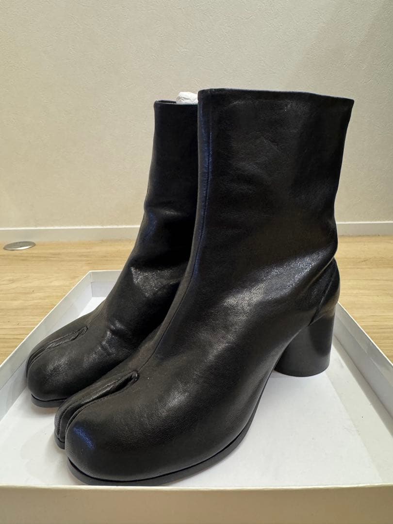 ⭐️新品未使用⭐️メゾンマルジェラ タビブーツ 38サイズ　ヒール8センチ