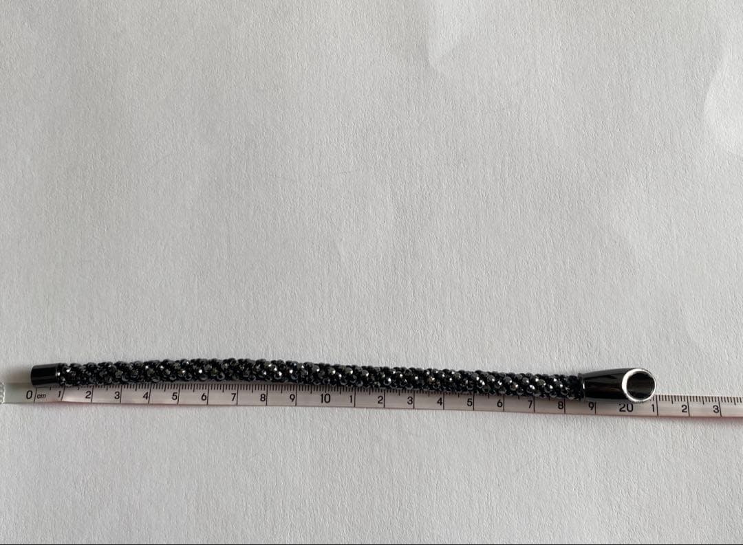 LUV ハッシュタグラブ ブレスレット 7mm ブラック系 GACK