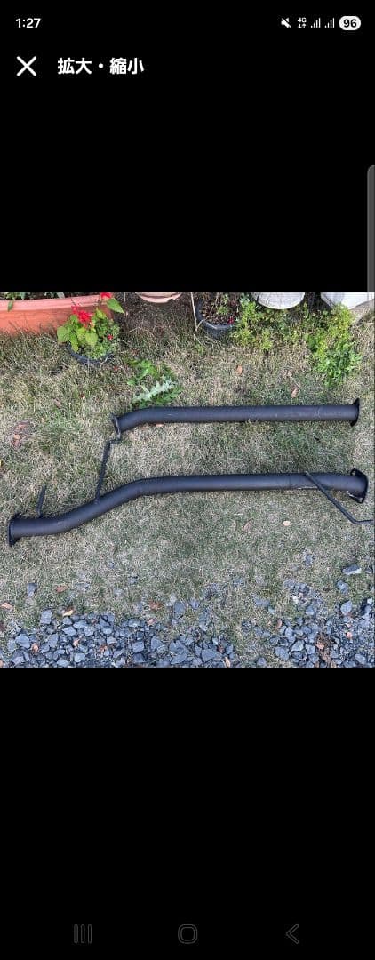 20ヴェルファイア前期中間ストレートマフラー