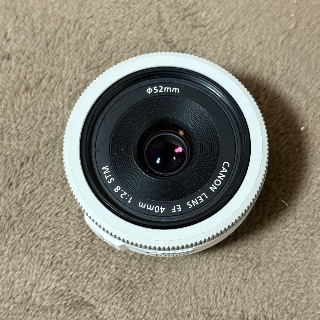 【希少ホワイト】Canon EOS Kiss X7 ホワイト レンズ2本付き