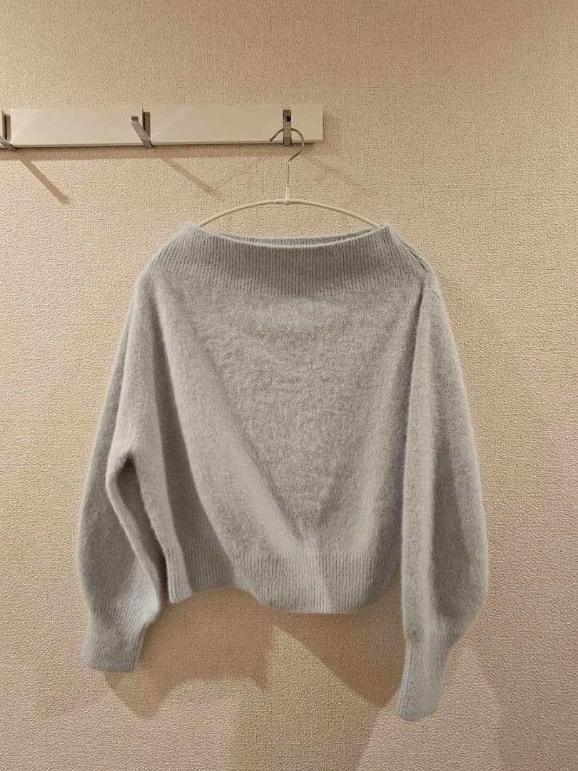 【2025AW今季新作】フォックスアルパカオフショルプルオーバー SNIDEL