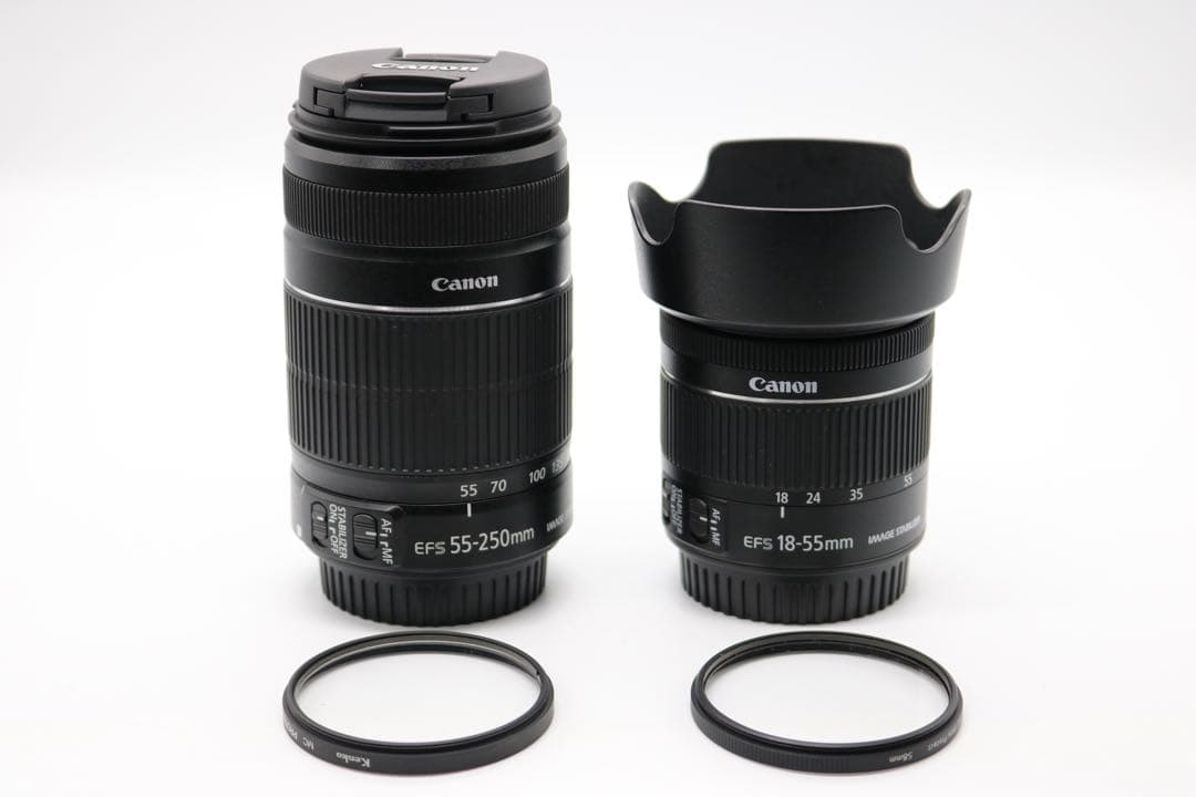 超美品 【Canon EOS Kiss X10i ダブルレンズ】 Wi-Fi搭載