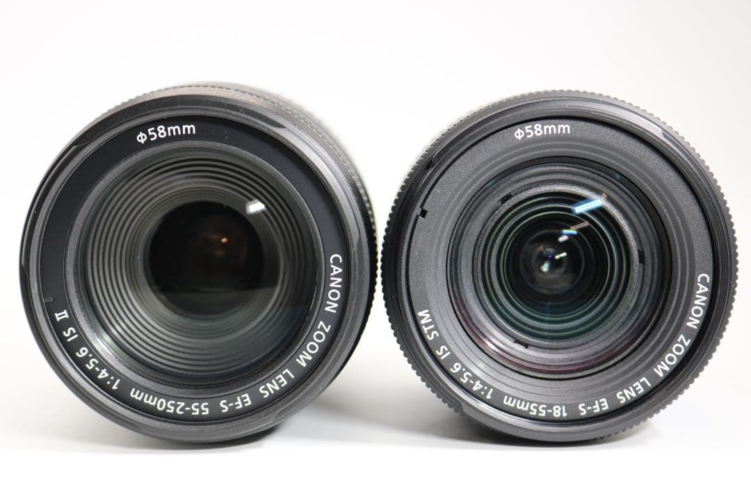 超美品 【Canon EOS Kiss X10i ダブルレンズ】 Wi-Fi搭載