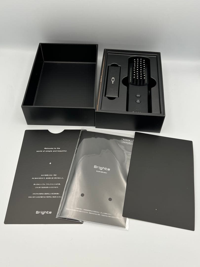 Brighte ELEKI BRUSH+ 電気ブラシ 美顔器 頭皮ケア フェイス