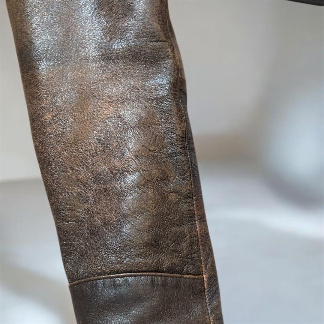 Harley-Davidson ハーレーダビッドソンレザージャケット ブラウンM