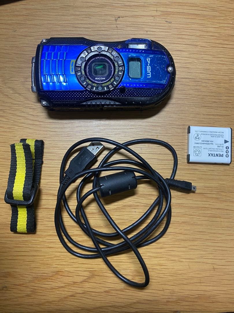 RICOH WG-4 青 デジタルカメラ