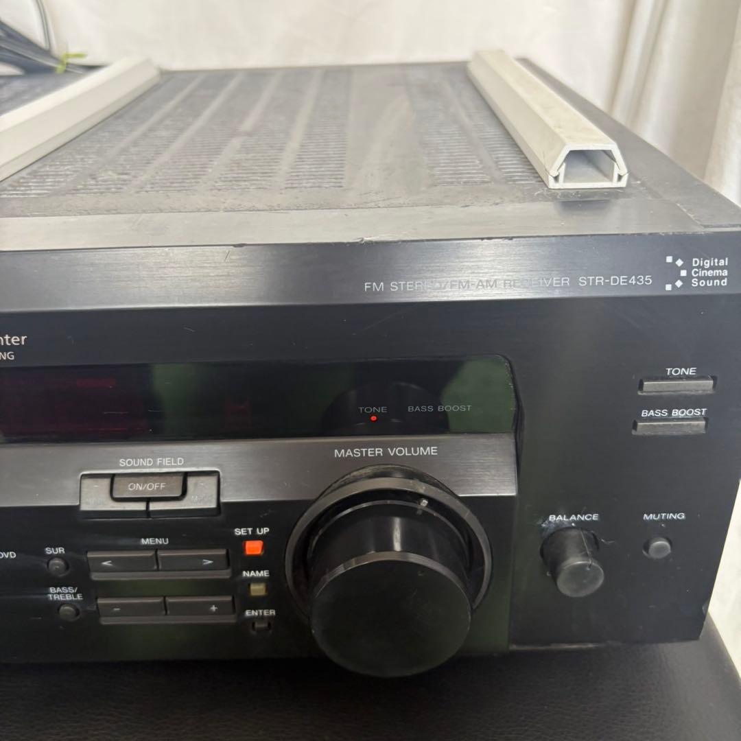 通電確認のみ ジャンク SONY AVアンプ STR-DE435 5.1ch対応